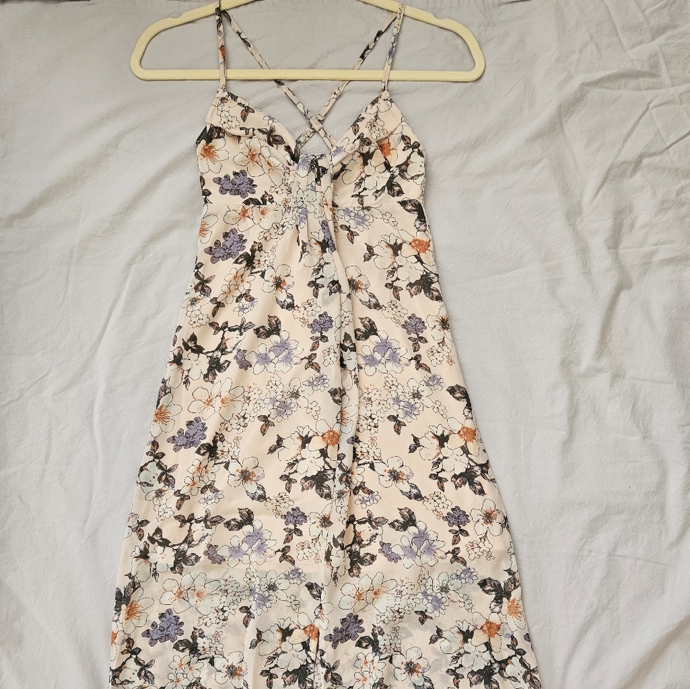 Crisscross maxi dress